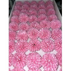 Хризантемы из мыльной пены ярко-розовые (50 шт.)