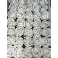 Розы из мыльной пены белые (50 шт.)