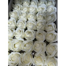 Розы из мыльной пены кремовые (50 шт.)