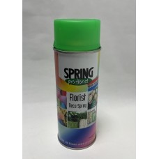 Краска-спрей Spring для цветов флуоресцентная 400мл, 699 Fluor Green, зелёная