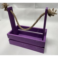 Ящик под один кирпич флористической пены (фиолетовый)